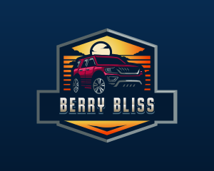 SUV Car Automotive logo design