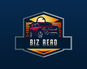 SUV Car Automotive logo design