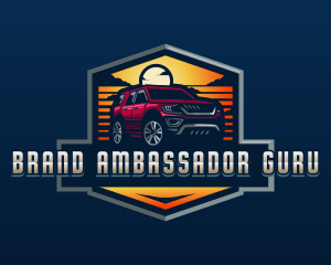 SUV Car Automotive logo design