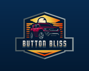 SUV Car Automotive logo design