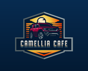 SUV Car Automotive logo design