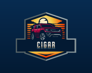 SUV Car Automotive logo design