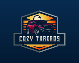 SUV Car Automotive logo design