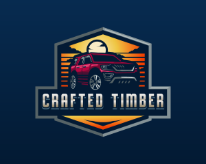 SUV Car Automotive logo design