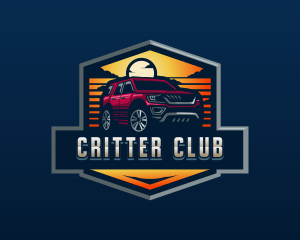 SUV Car Automotive logo design