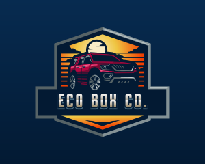 SUV Car Automotive logo design