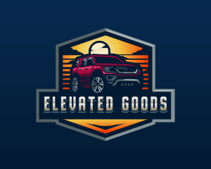 SUV Car Automotive logo design