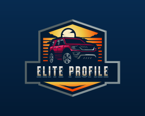 SUV Car Automotive logo design