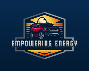 SUV Car Automotive logo design