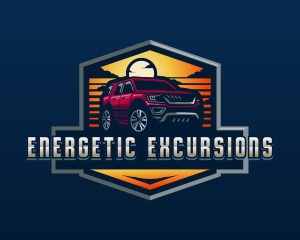 SUV Car Automotive logo design