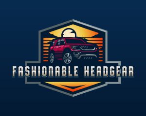 SUV Car Automotive logo design