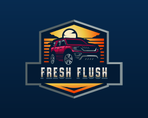 SUV Car Automotive logo design