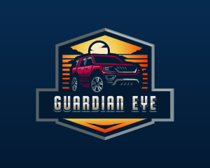 SUV Car Automotive logo design