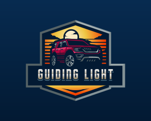 SUV Car Automotive logo design