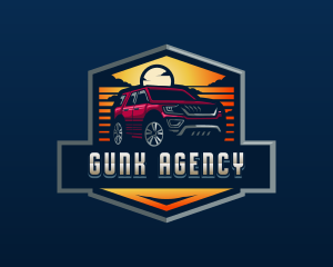 SUV Car Automotive logo design