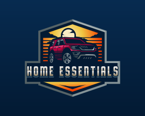 SUV Car Automotive logo design