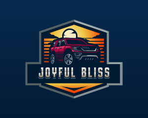 SUV Car Automotive logo design