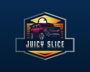 SUV Car Automotive logo design