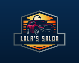 SUV Car Automotive logo design