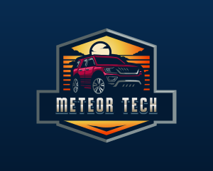 SUV Car Automotive logo design