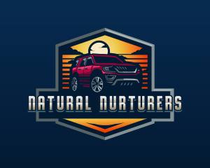 SUV Car Automotive logo design