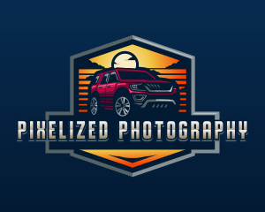 SUV Car Automotive logo design