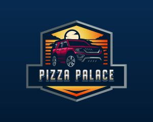 SUV Car Automotive logo design