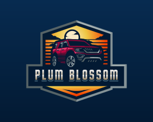 SUV Car Automotive logo design