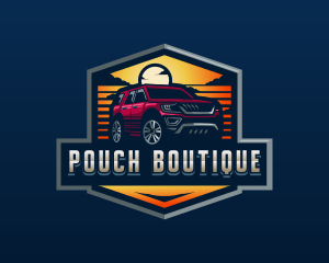 SUV Car Automotive logo design