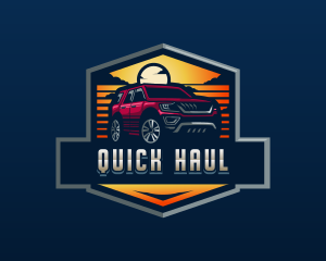 SUV Car Automotive logo design