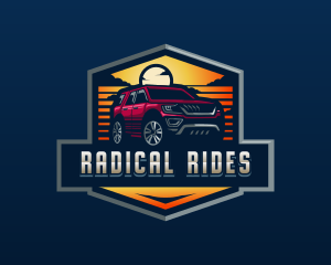 SUV Car Automotive logo design