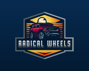 SUV Car Automotive logo design