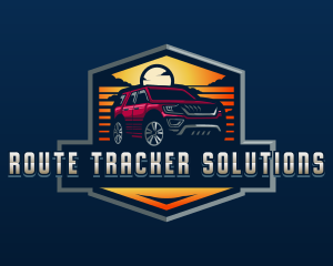 SUV Car Automotive logo design