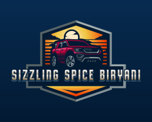 SUV Car Automotive logo design