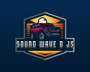 SUV Car Automotive logo design