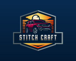 SUV Car Automotive logo design