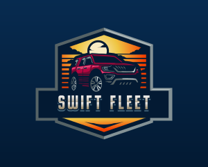 SUV Car Automotive logo design