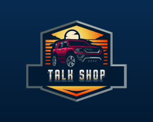 SUV Car Automotive logo design