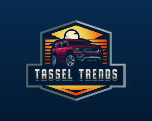 SUV Car Automotive logo design