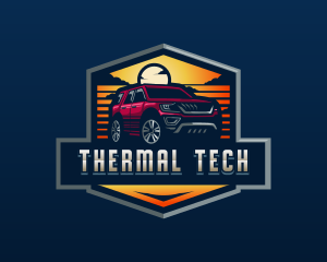 SUV Car Automotive logo design