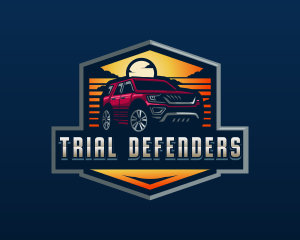 SUV Car Automotive logo design