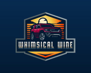 SUV Car Automotive logo design