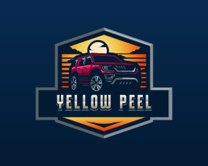 SUV Car Automotive logo design