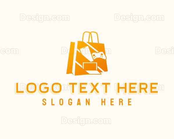 Online Shopping Technology Logo