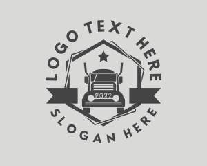 Transport Cargo Truck  logo