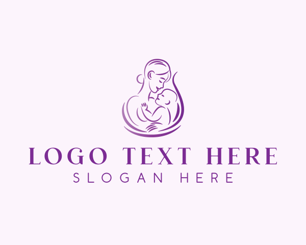 Pregnancy logo example 2