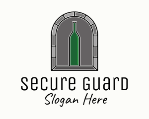 Wine Bottle Cellar Logo