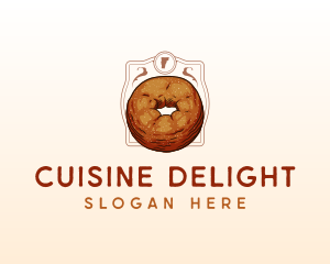 Vermont Cider Doughnut logo design