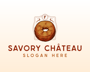 Vermont Cider Doughnut logo design