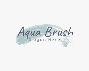 Ink Brush Beauty logo design